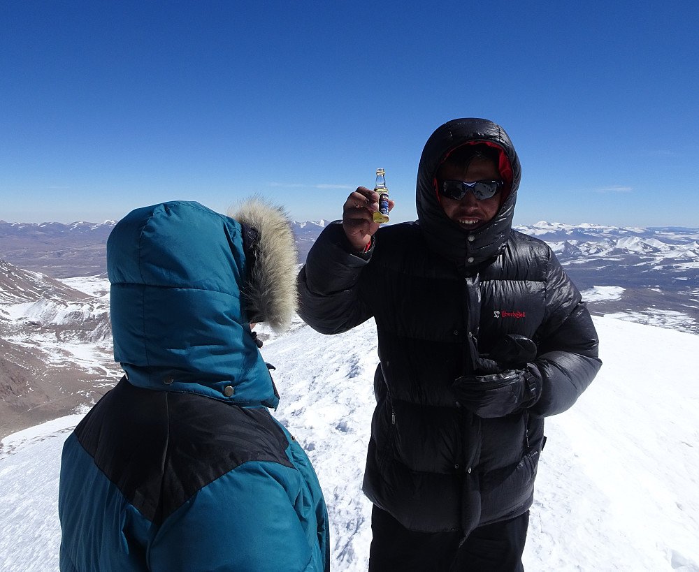 Løytens linie på toppen