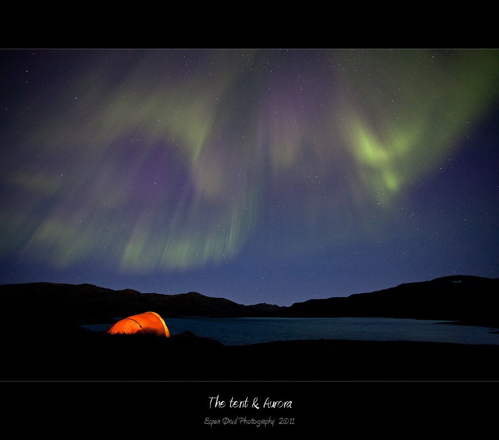 The tent & Aurora