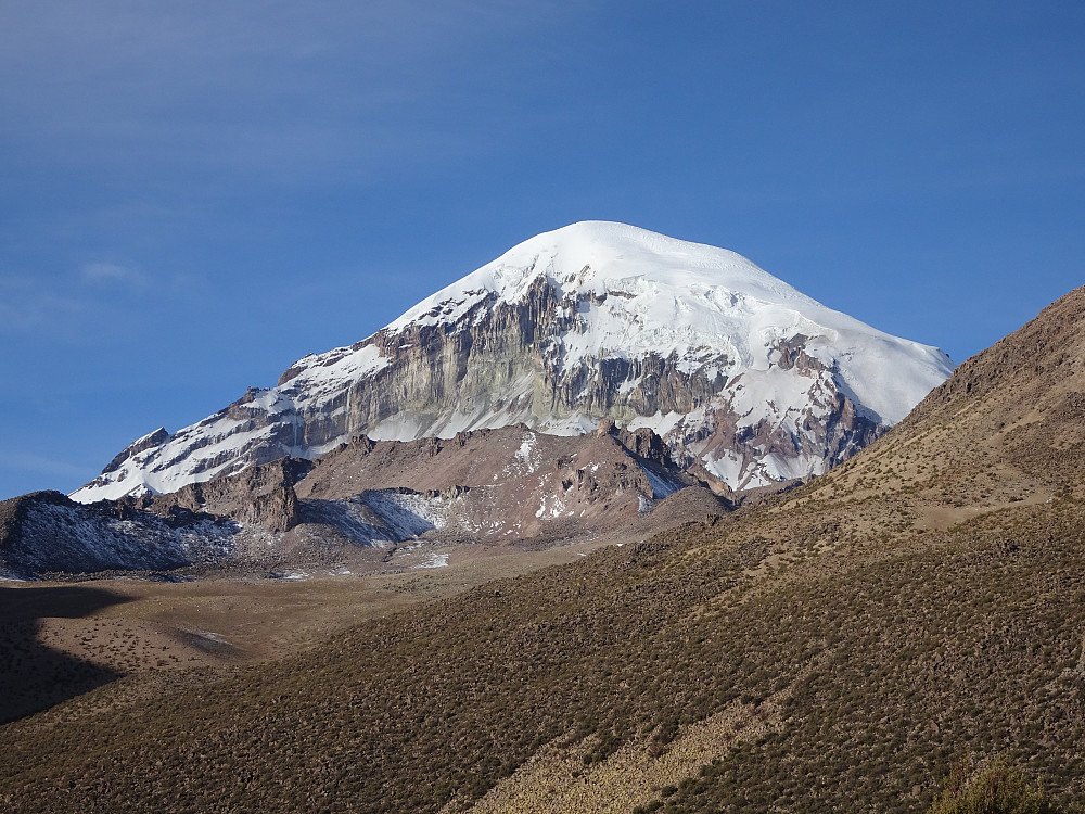 Fra ettermiddagsturen, utsikt mot Sajama
