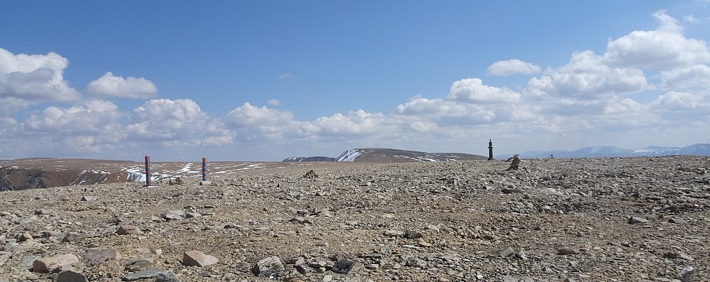 Flatt langs russergrensen