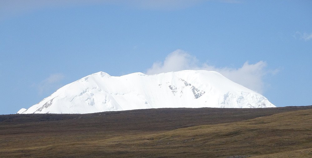 Siste glimt av Khuiten Uul