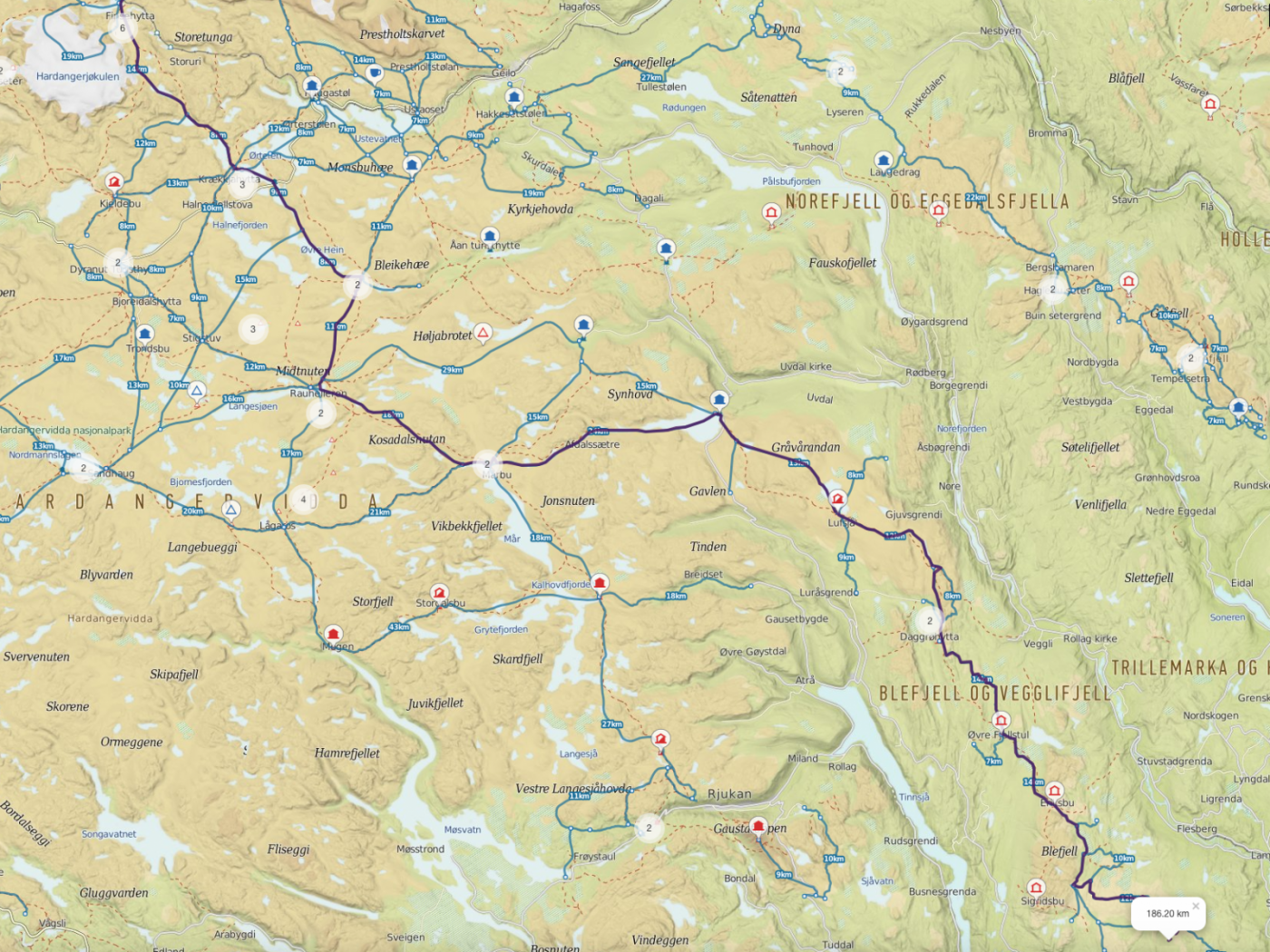 Finse - Blefjell - 186 km.png
